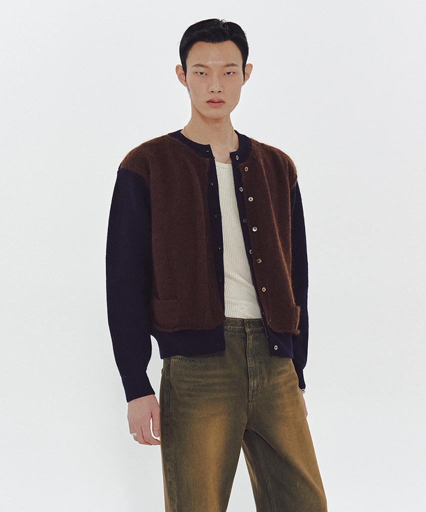 MMIC Overlap Cardigan (Navy)