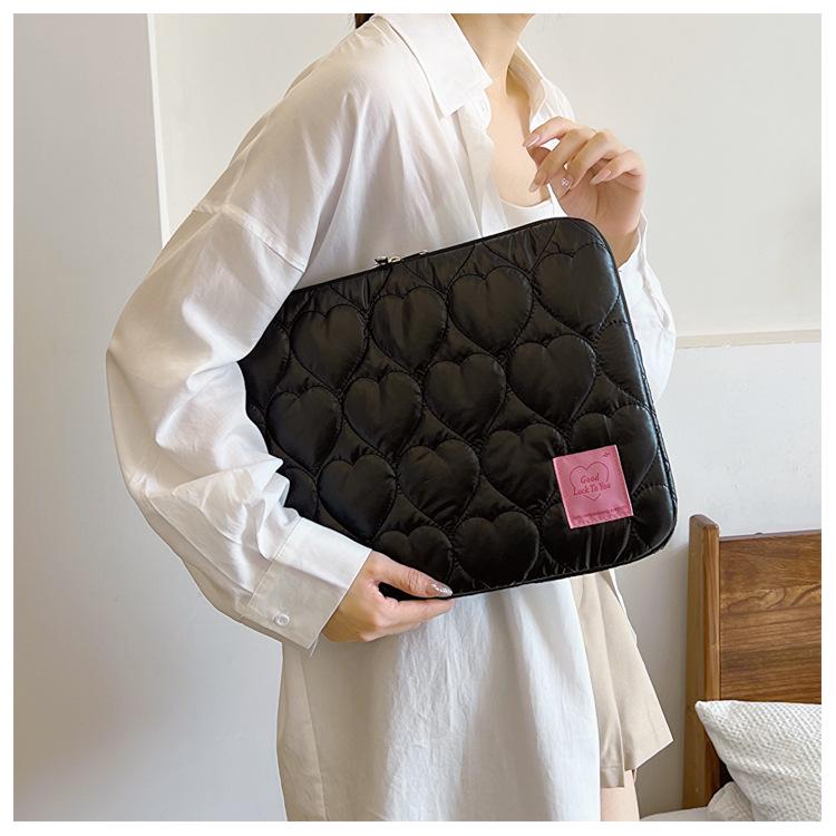 Корейская милая вышивка для 15-дюймового ноутбука и 11-дюймового iPad, многоцветный хлопковый дизайн в виде макарон