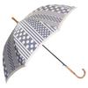 Makita Shoten Parasol Long Umbrella For Sunny and Rainy Days UV Protection Umbrella Rain Gear KIRIE 036602 Ash Blue Women's