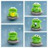 Cartoon Big Mouth Frogs Statue Cute Mini Frogs Ornament  Micro Landscape Ornaments