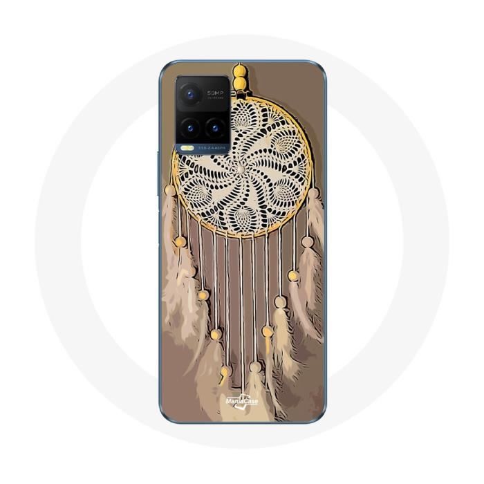 Case - Vivo - Y21s 2021 / Y21 2021 - Brown - Dreamcatcher - Soft Silicone