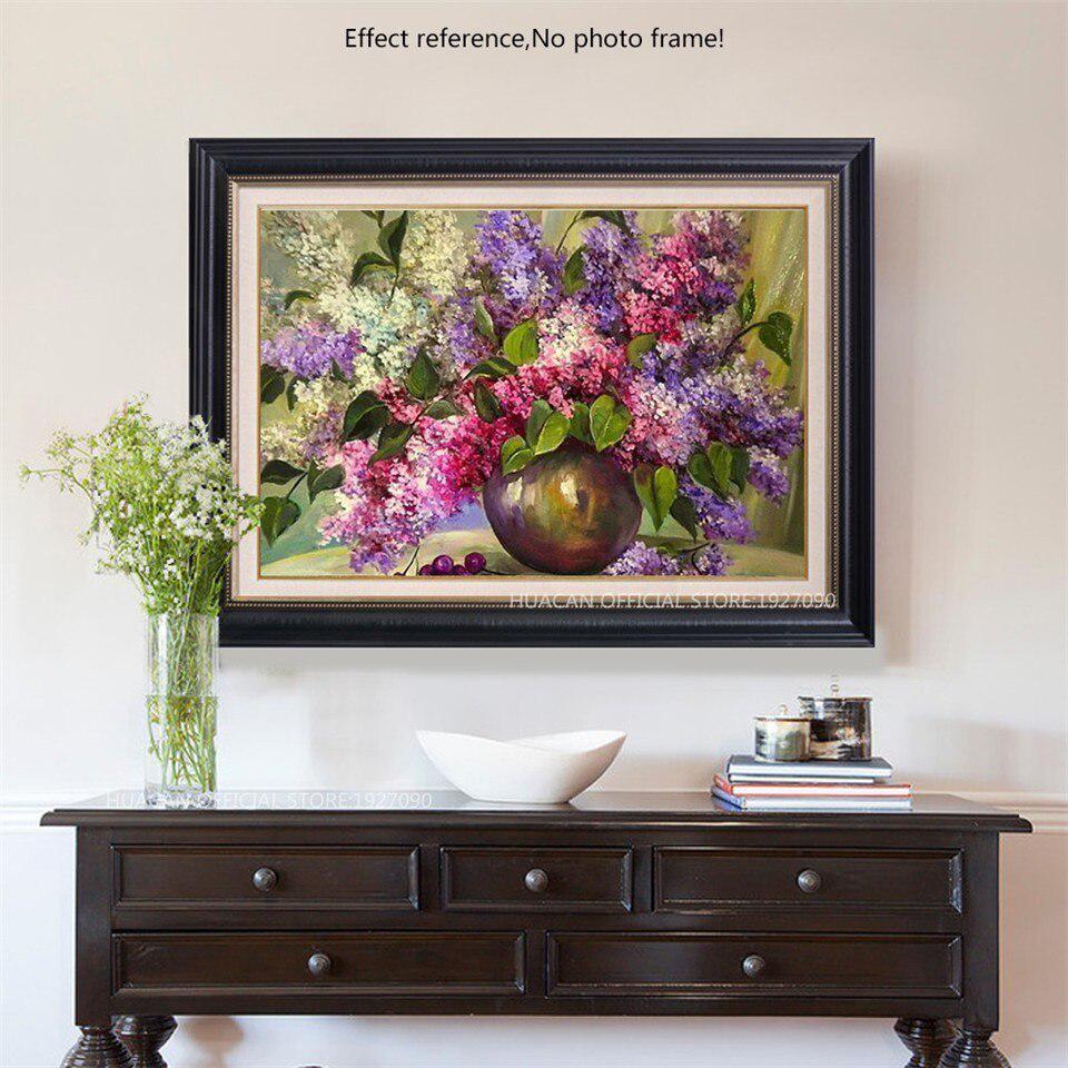 Алмазная вышивка 5D DIY Цветок Алмазная картина Картина горный хрусталь