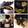 10Pcs Ostrich Feathers Wedding Centerpiece For Needlework Crafts Material DIY Decoration Carnival Headdress Accessories Plumes