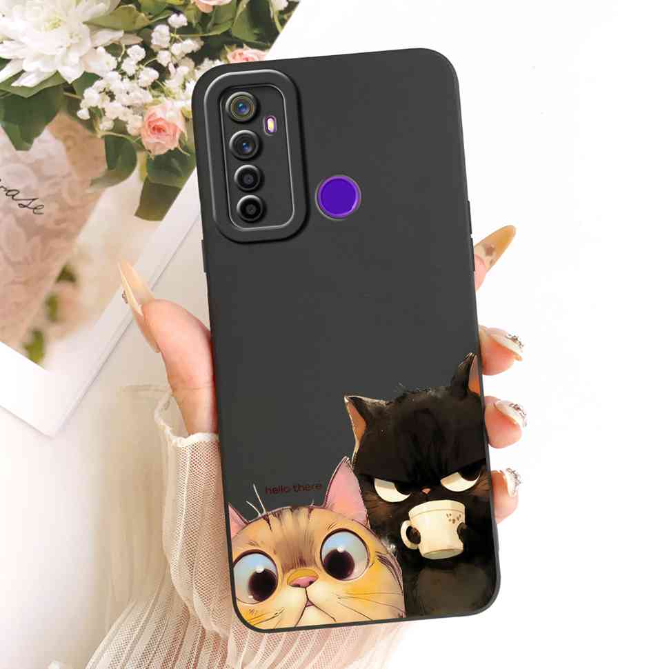 Для Oppo Realme 5 Чехол Мягкий Силикон Стильный Бабочка Чехлы для Телефона Для Realme 5 Realme5 RMX1911 RMX1919 Чехол Защитный Бампер