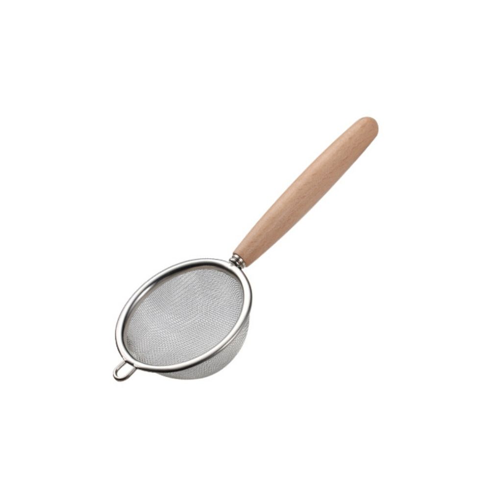 Ручка из нержавеющей стали, кухонный инструмент для выпечки, дуршлаг, фильтр для масла, сито, ложка