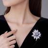 Exquisite Luxury   Flower Brooches For Women Clothing Coat Party Accessries Gifts