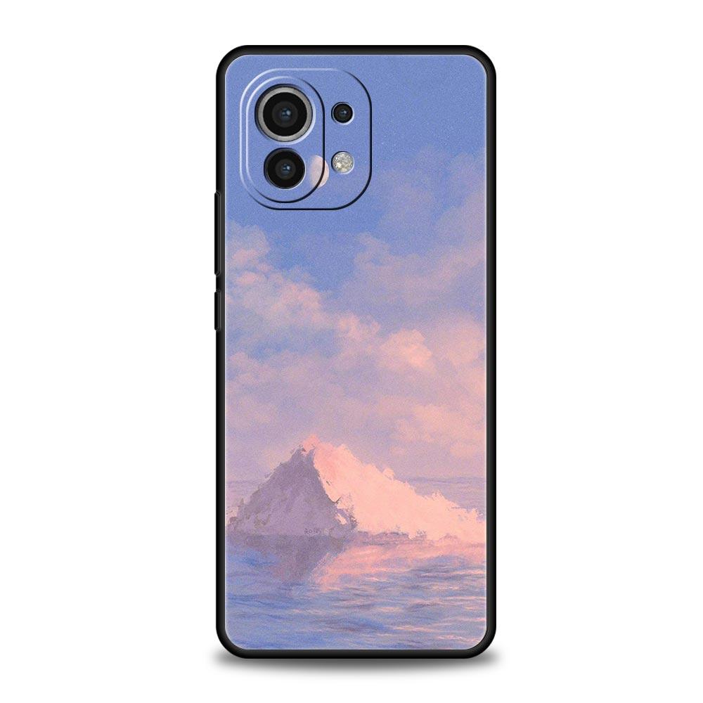 Чехол для телефона Cloud Summer Sunset Glow для Xiaomi Mi 17 15T 15 14 14T 13T 12T Pro 12 13 Lite 5G 11T Poco X6 X7 X5 Pro Мягкий чехол