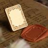 Wax Seal Stamp Head Round/Oval/Square Wax Stamp Head Scrapbooking Stamps Head for Scrapbooking Envelope Invitations