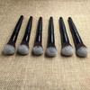 Professional 1 Pcs Black Wooden Handle Beauty Face Brush Foundation Brushes Single Up Brush Tools