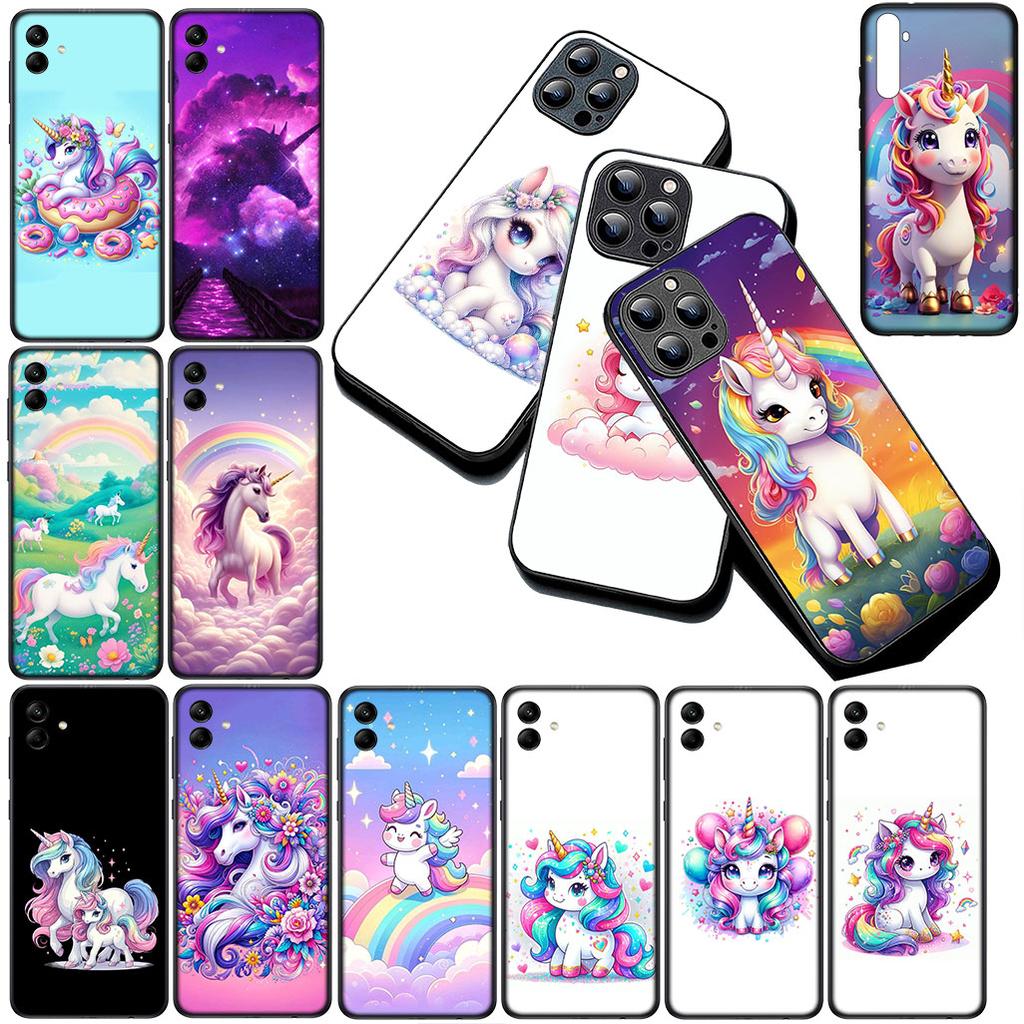 Casing for Xiaomi Redmi Note 12 11 10 A3 Pro 10A 10C 12C Note12 5G 4G Phone Cover Protective Case Unicorn Wallpaper Lovely