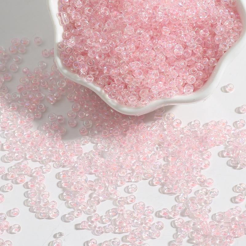 High Quality DIY Accessories Loose Beads 500-100Pcs 2/3/4mm Pendant Jewelry Making Mini Bead Glass DIY For Necklace Bracelet