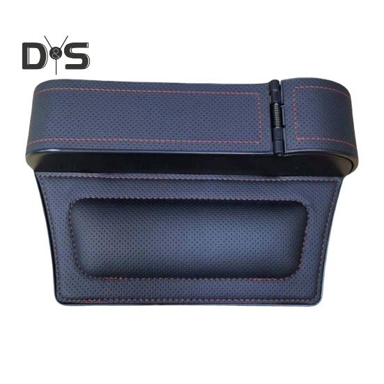 Автомобильный органайзер для заполнения зазоров сидений с удлинителем подстаканника, регулируемая конструкция рычага, многофункциональная боковая коробка для хранения телефона, очков, ключей