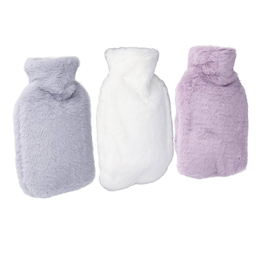 Грелка с двойным карманом из ПВХ, моющийся чехол, емкость 1000 мл, теплая водонепроницаемая сумка для дома