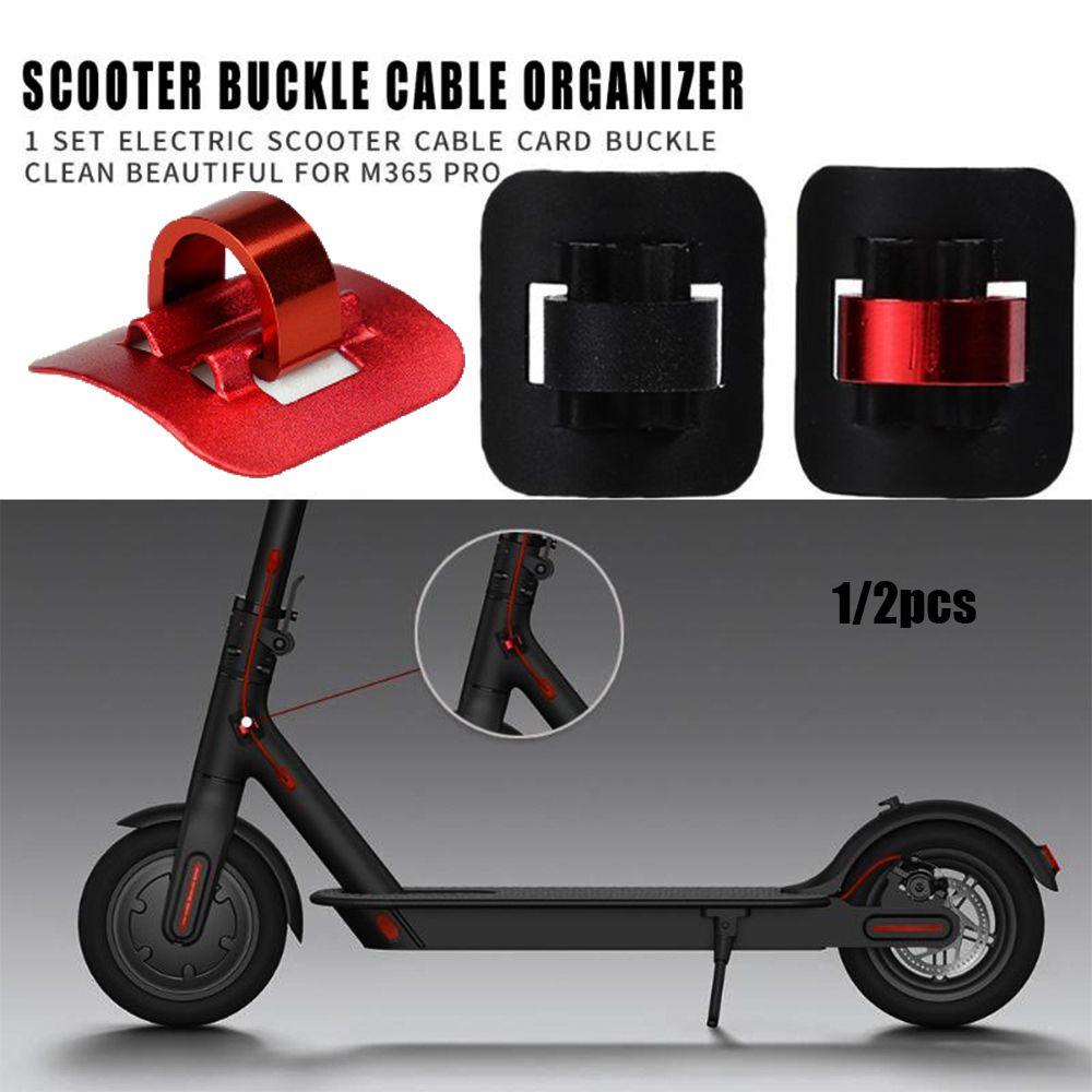 Buckles Electric Scooter Cable Tie Buckle Skateboard Parts Cables Organizer Scooter Accessories