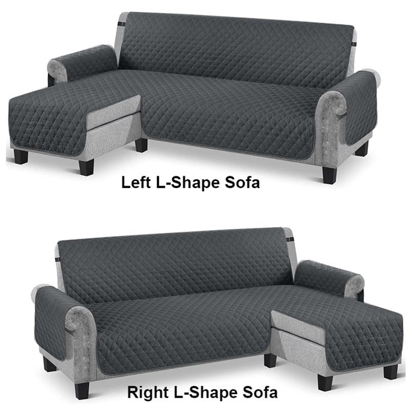 Водоотталкивающий L-образный чехол для дивана для гостиной, угловой коврик для дивана, коврик для домашнего животного, собаки, детский стеганый цельный коврик для дивана, защита для мебели