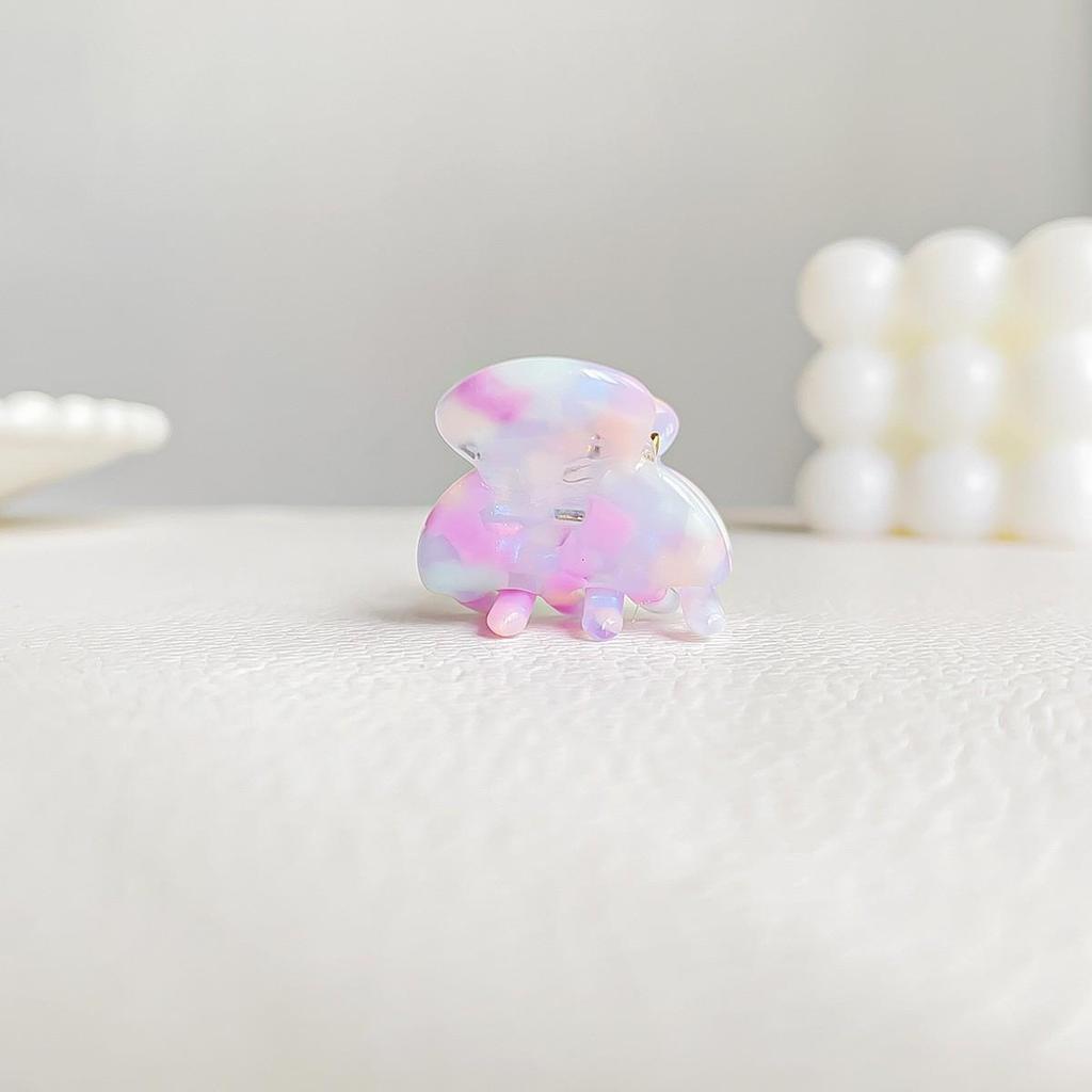 Корейская мини-заколка-краб с дофамином: Милые аксессуары для волос для женщин и детей