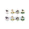 Fragrant Flowers Bloom Dignified Acrylic Keychain Collection Box 8-Piece