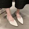 2024 Hot Sale Women's Shoes Slip-on Women's Flats Fashion String Bead Daily Flats Women New Light Solid Flat Low Heels Zapatos