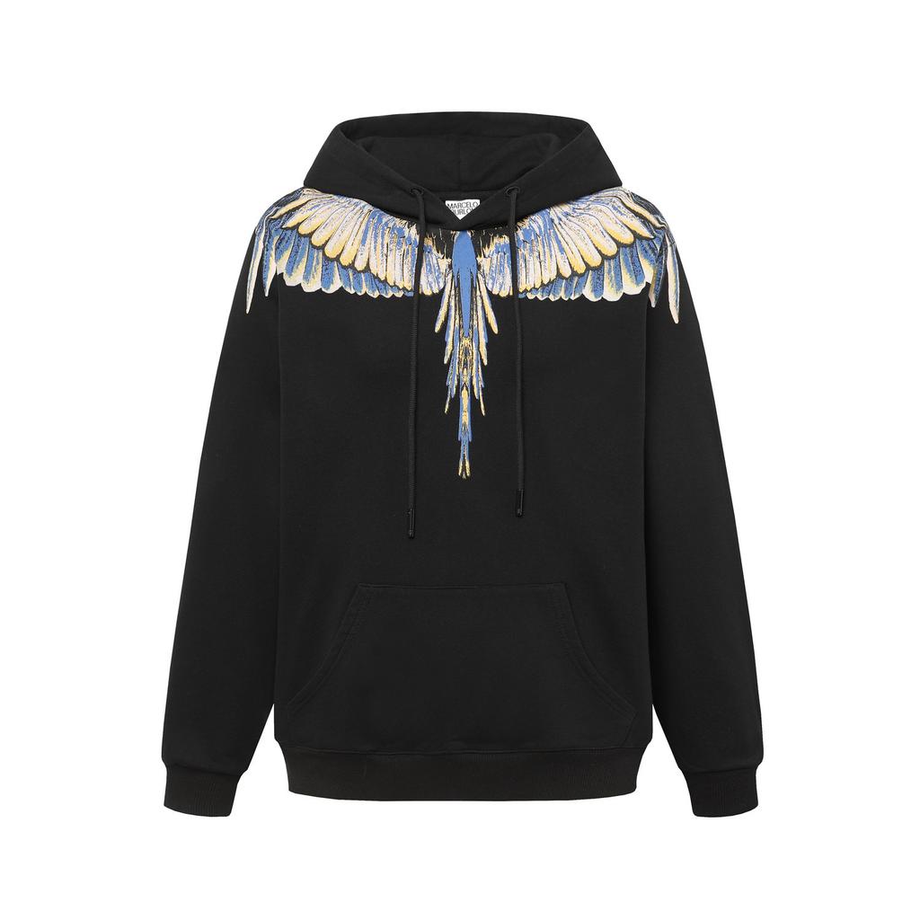 MB Color Feather Phantom Wings Свитер Marcelo Tide Brand Год Молнии Змеи Парная Толстовка