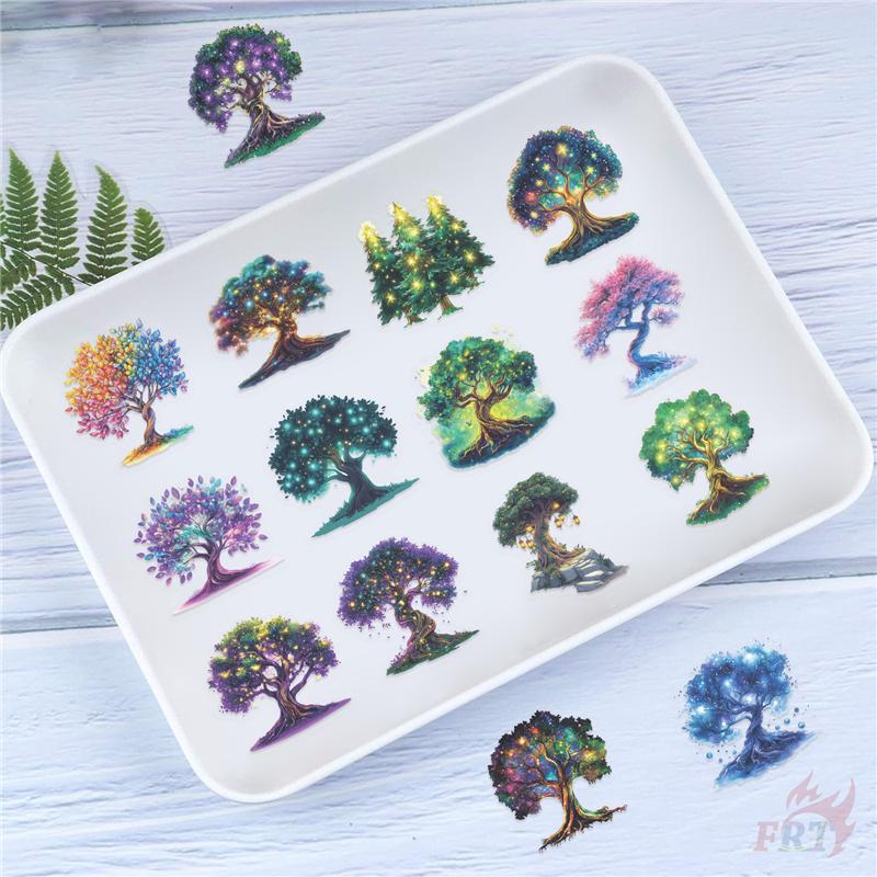50Pcs/Set Magic Tree Series 01 PET Stickers Waterproof DIY Fashion Doodle Decals Stickers