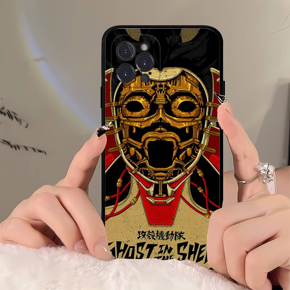 Аниме G-ghost In The S-shell Мультяшный Чехол для Телефона Для IPhone 16 15 14 11 12 13 Mini Pro XS Max Чехол 6 7 8 Plus X Funda Shell