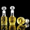 1 Pcs 50Ml Transparent Small Empty Spirit Whisky Wine Bottle Mini Glass Alcohol Liquor Bottles With Screw Cap Whiskey Decanter