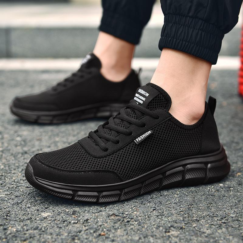 :Men'S Sneakers Men Sport Running Shoes Male Size Running Summer Buffer Shock Stable Slip Sneakers Zapatillas