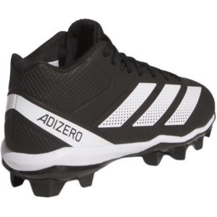 Adidas Adizero Impact.2 Литые K Черные Белые Детские Кроссовки Основной-Черный Облачно-Белый IE3996