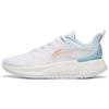 Li Ning Element Comfortable Casual Non-Slip Wear-Resistant Breathable Low-Top Running Shoes Women Sneaker White Blue ARHT006-11