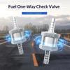 One-Way Non-Return Check Valve Aluminium Fuel Water Gas Air Vacuum Petrol Diesel 4 Size Valves 6/8/10/12Mm For Marine Automotive