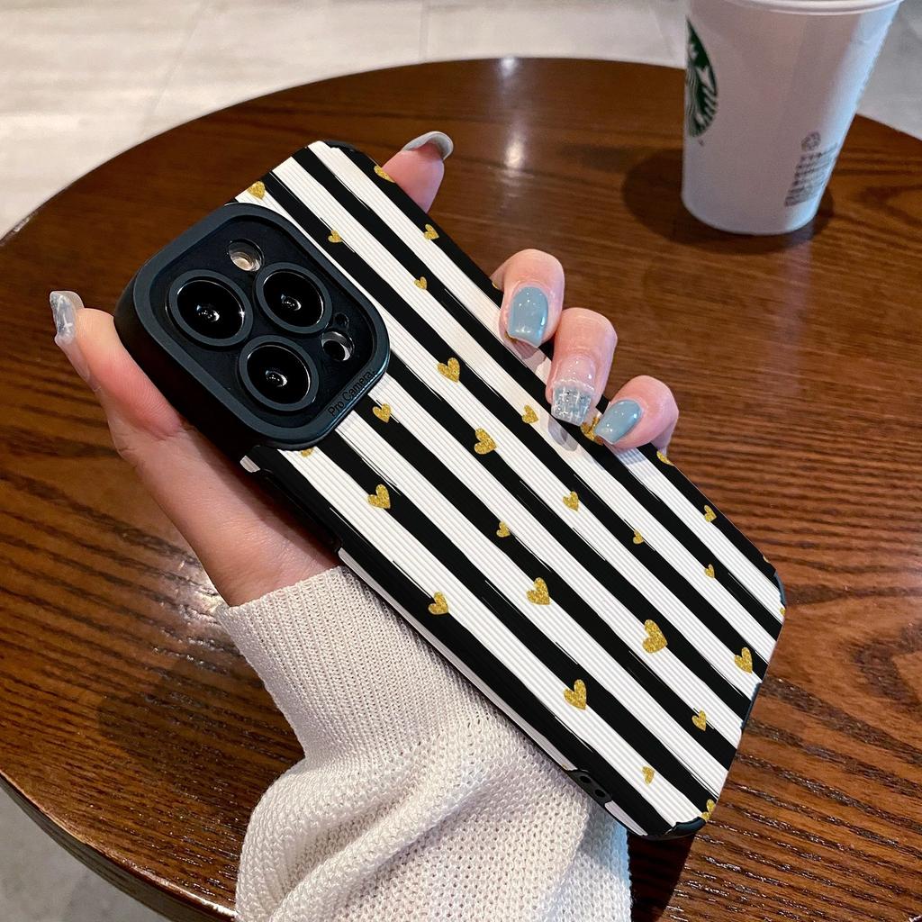 INS креативный маленький силиконовый чехол с сердечком для iPhone 15 12 14 11 Pro Max 13 Mini SE 7 8 Plus X XS XR кожаный противоударный чехол