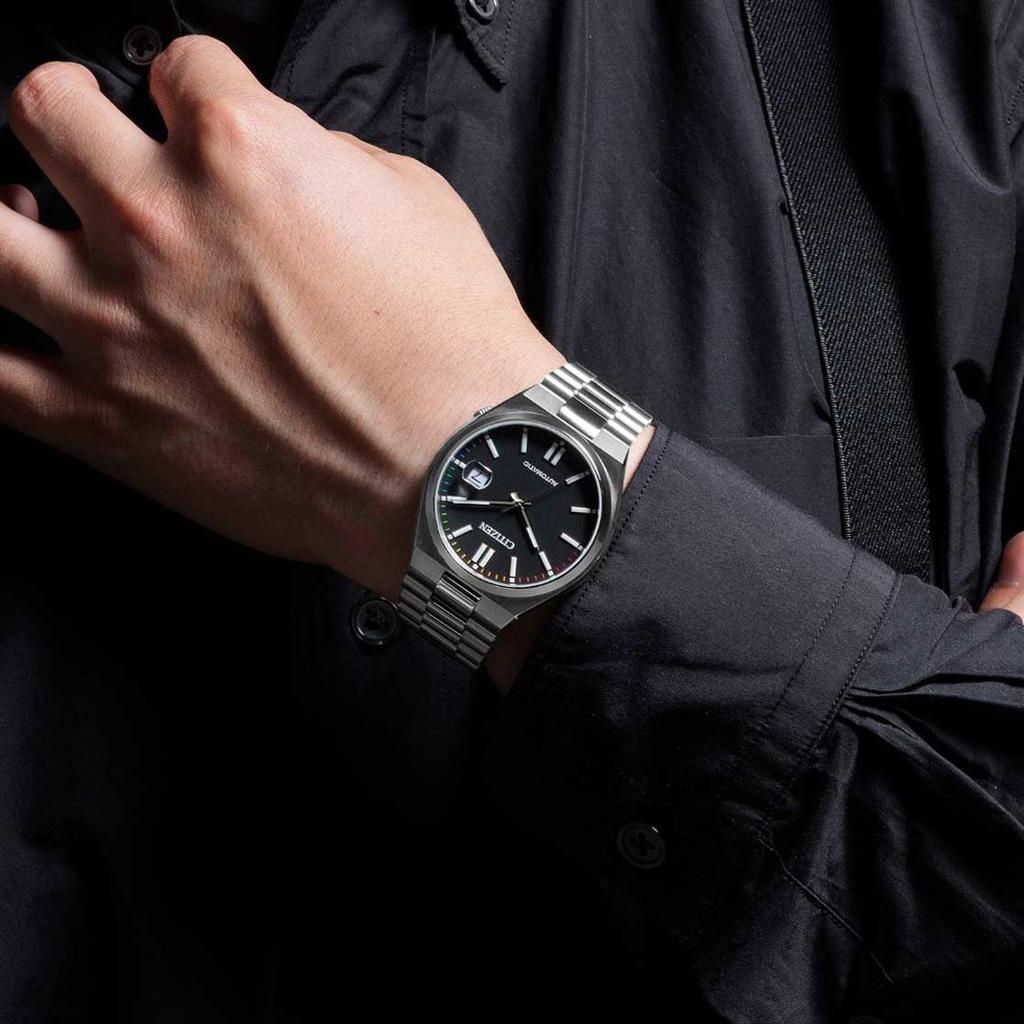 Citizen Часы Citizen Tsuyosa Collection Automatic Black Rainbow NJ0151-53E мужские [Товар]