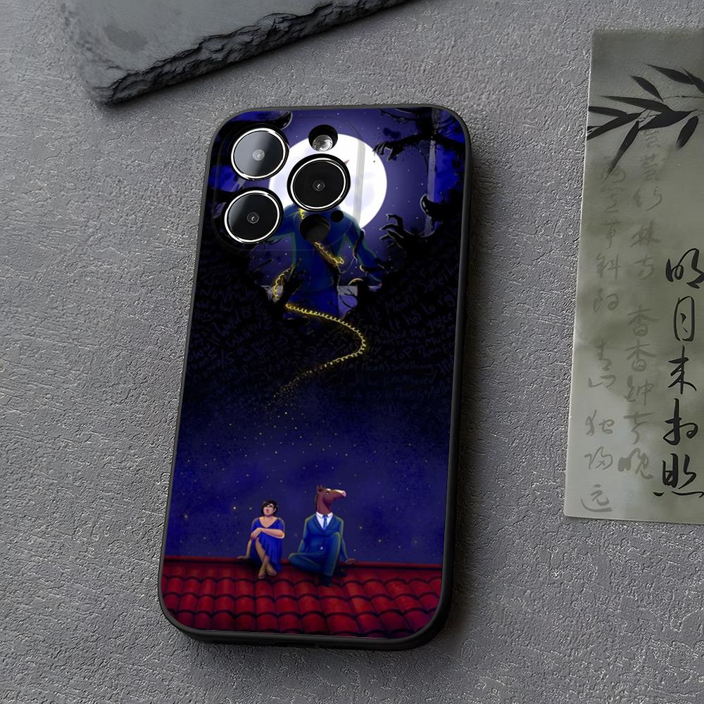 Чехол для телефона B-BoJack Horseman Funda Для Iphone 13 17 16 11 15ProMax 14 12 Pro Xs Max Mini Xr X 7 8 6 6s Plus Чехлы