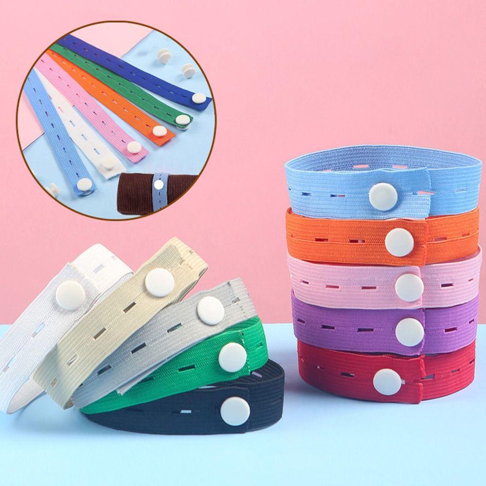 1/2/10/30Pcs Adjustable Elastic Storage Strap Roll-up Clothes Organizer Band Household Sorting