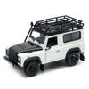 Welly 1/24 Land Rover Defender 90 Alloy Car Diecasts & Toy Vehicles Car Model Miniature Scale Model Car Toys for Children