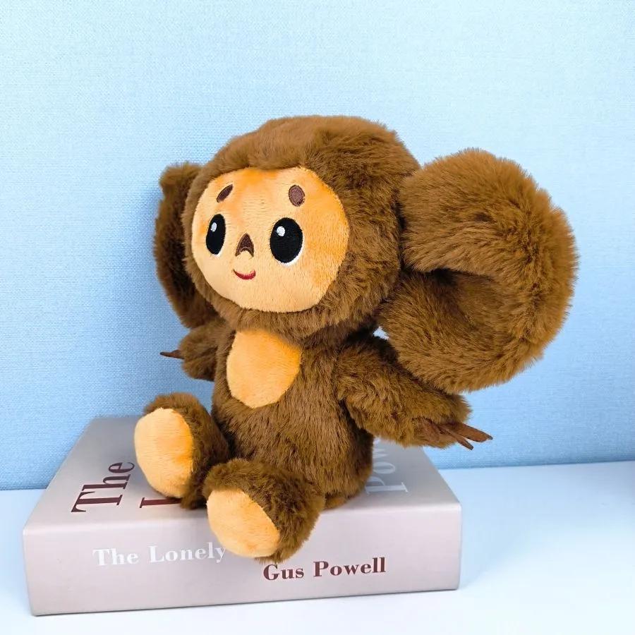 Русская плюшевая игрушка Ушастая обезьянка Чебулашка Плюшевая плюшевая игрушка