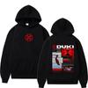 Duki Ameri World Tour Hoodie Unisex Fans Print Толстовки с длинным рукавом Осень-зима Флис Унисекс Уличная одежда Хип-хоп Топы