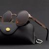 Vintage Steampunk Sunglasses Men Women Sunglasses Round Punk Alloy Metal Red Sun Glasses  Men Gothic Style Eyewear Sun Glasses