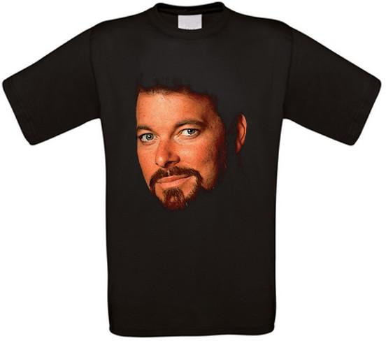 Camiseta De Película De La Serie Cult De Jonathan Frakes Nuevas Todas Las Tallas Unisex T-Shirt