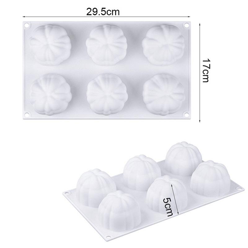 Halloween Pumpkin Silicone Cake Mold for Chocolate Mousse Ice Cream Jelly Pudding Dessert Bakeware Pan Decorating Tools