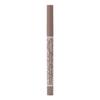 Lasting Liquid Liner 09 Taupe Greige 0.5ml Liquid Eyeliner Extra Fine Brush Quick Dry Hot Water Off