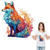 Iron-On Transfers Colors Fox Big Thermal Press A-Level Washable Hoodies Tops Vinyl Diy Thermal Patches Print On Jeans