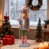 Christmas Nutcracker Figurine Decor Collectibles Sturdy Xmas Figures for
