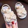 Infant Shoes Girls' Sandals Baby Summer Sandal Flower Soft Rubber Sole Anti-Slip Crib Shoes
