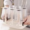 Upside-Down Cup Drying Rack Large Capacity Tea Cup Holder Useful Glass Cup Drainer Holder Kitchen