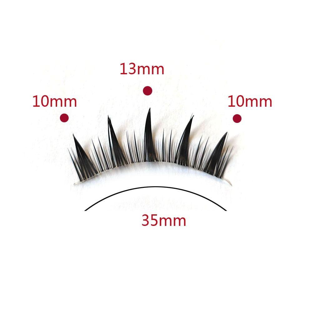 Japanese Wet Eye Lashes Thick Anime Fake Lashes Women's Beauty False Eyelashes for Comic Cosplay