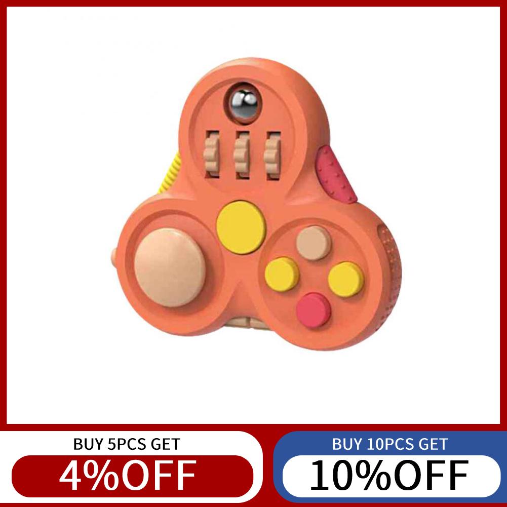 Fidget Pad 10 вариантов игрушек-антистресс в 1 наборе. Превосходные игрушки-антистресс. Fidget Pad в качестве подарка на Рождество, игрушки от тревожности, Фиджет