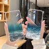 Прозрачный чехол для телефона с морской водой и волнами для iPhone 6, 7, 8, 11, 12, 13 s mini pro X XS XR MAX Plus SE, чехол Funda