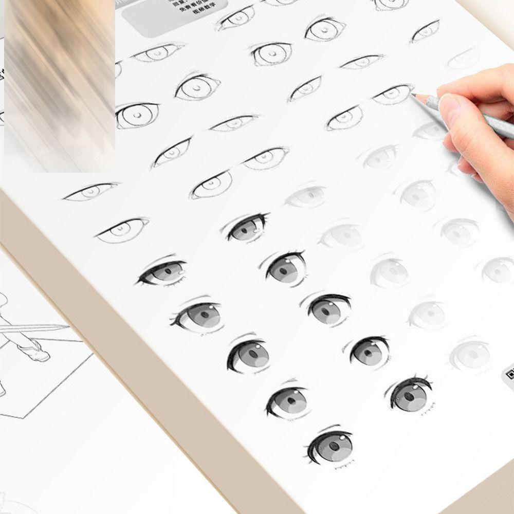 Comics Girl Boy Line Draft Practice Books Anime Characters Art Copy Practice Book Artist