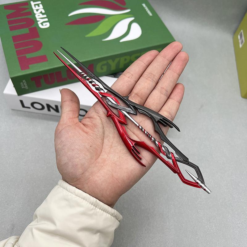21cm EVA Anime Replica Spear of Gaius Metal WeaponsModel Shinji Ikari Collectible Decoration Toy Boy 1:6 Action Figure Accessory